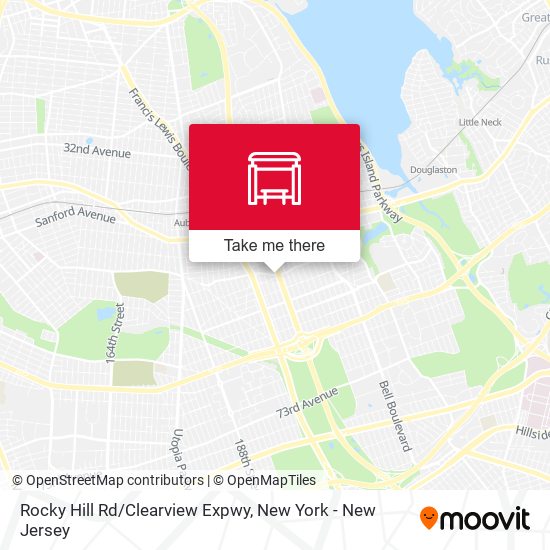 Mapa de Rocky Hill Rd/Clearview Expwy