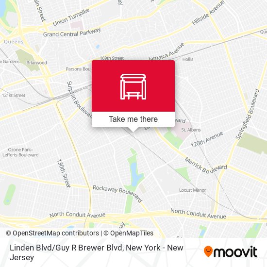 Mapa de Linden Blvd/Guy R Brewer Blvd
