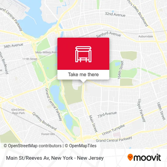 Main St/Reeves Av map