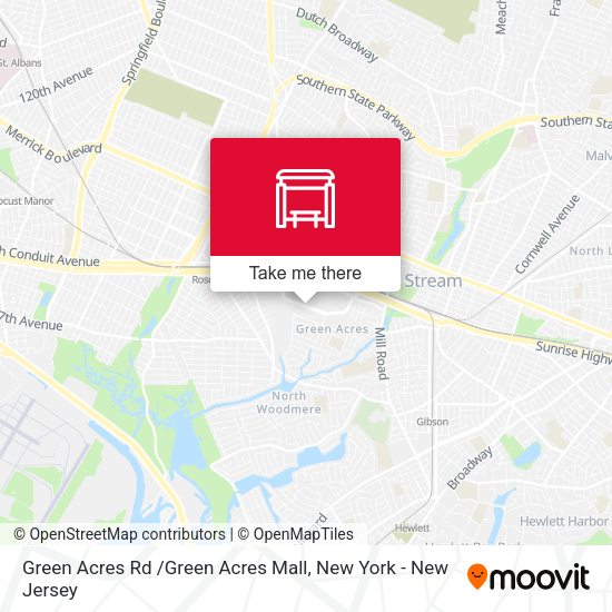 Green Acres Rd /Green Acres Mall map