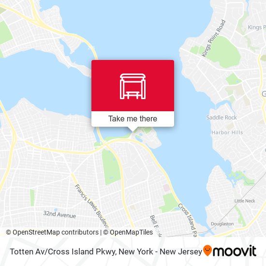 Totten Av/Cross Island Pkwy map