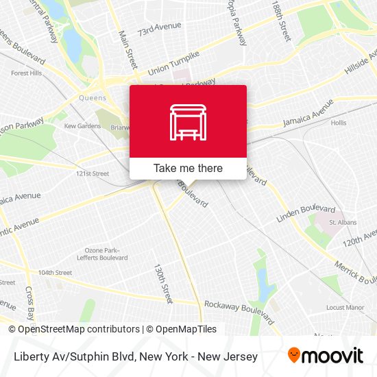 Mapa de Liberty Av/Sutphin Blvd