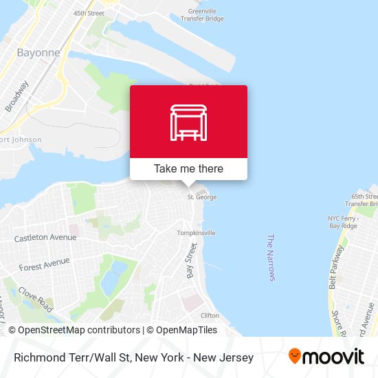 Mapa de Richmond Terr/Wall St