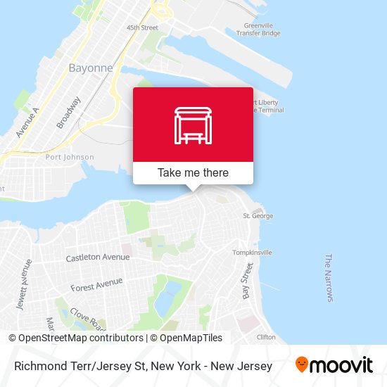 Mapa de Richmond Terr/Jersey St