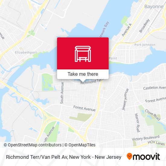 Mapa de Richmond Terr/Van Pelt Av