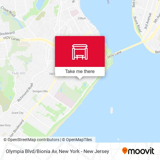 Olympia Blvd/Bionia Av map