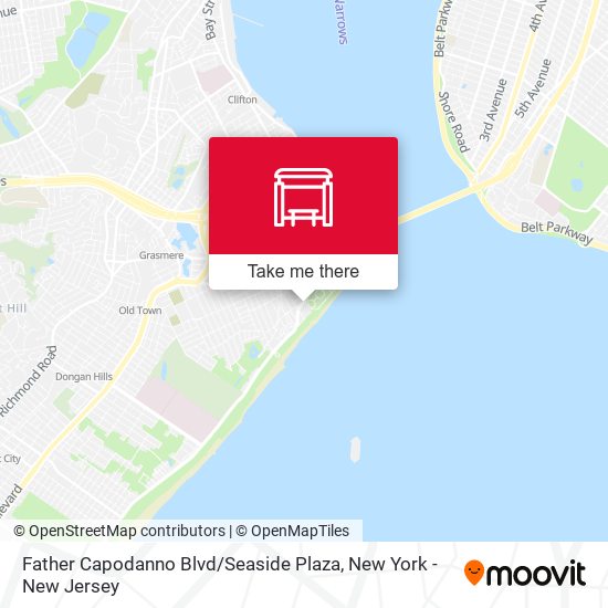 Father Capodanno Blvd / Seaside Plaza map