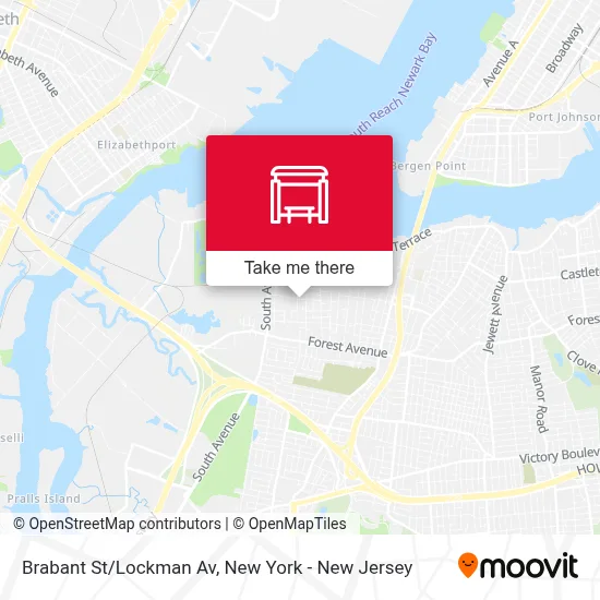 Brabant St/Lockman Av map