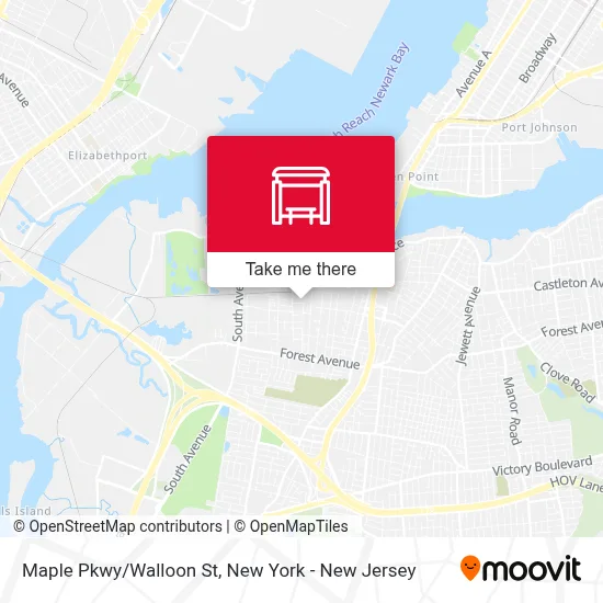 Maple Pkwy/Walloon St map
