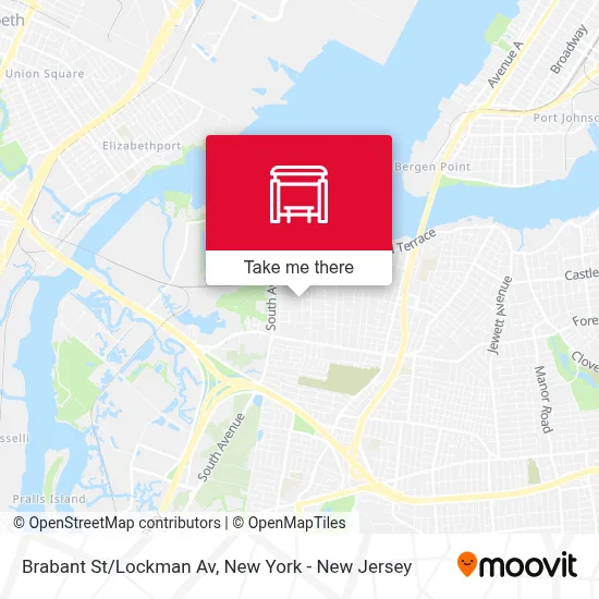 Brabant St/Lockman Av map