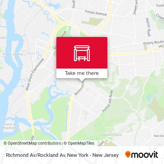 Mapa de Richmond Av/Rockland Av
