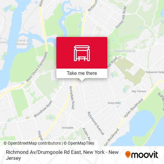 Mapa de Richmond Av/Drumgoole Rd East