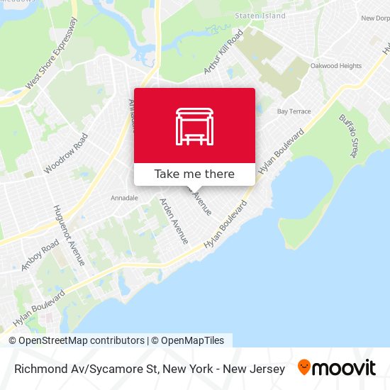 Mapa de Richmond Av/Sycamore St