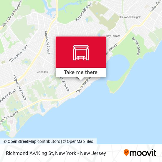 Mapa de Richmond Av/King St