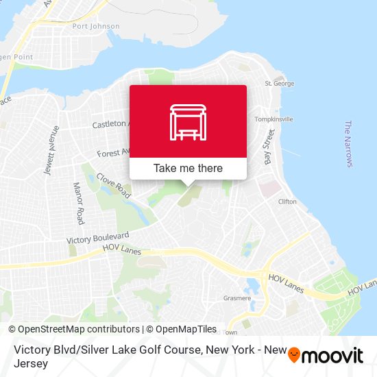 Mapa de Victory Blvd / Silver Lake Golf Course