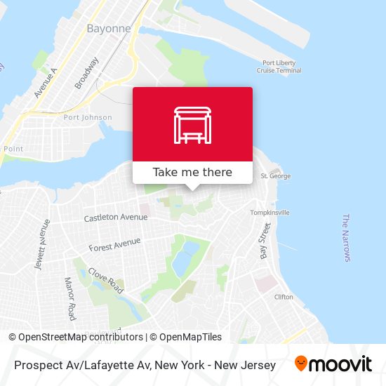 Mapa de Prospect Av/Lafayette Av