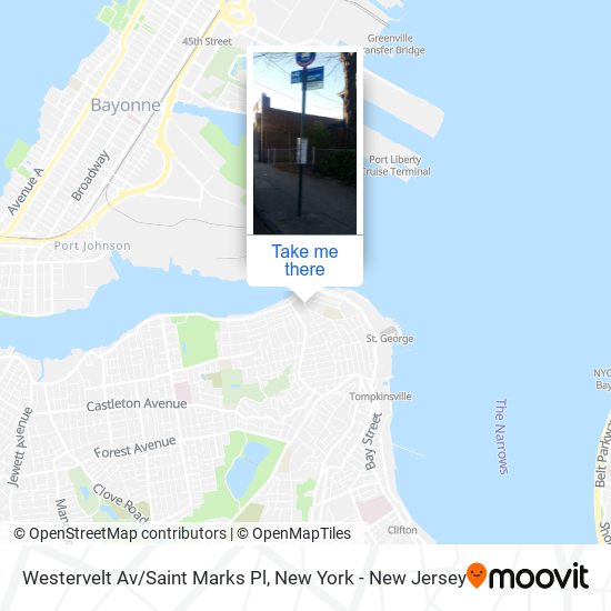 Westervelt Av/Saint Marks Pl map