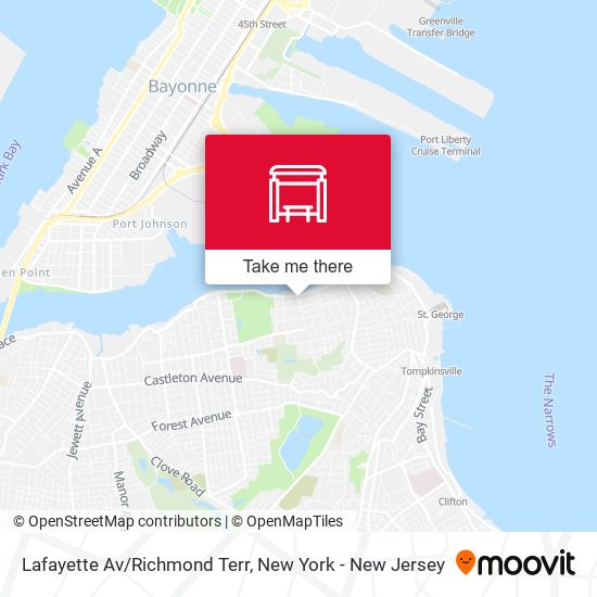 Lafayette Av/Richmond Terr map