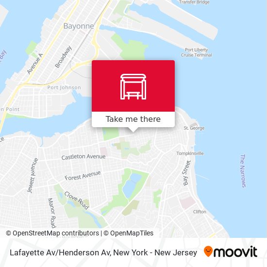 Mapa de Lafayette Av/Henderson Av