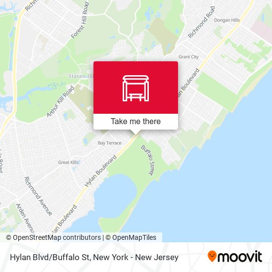 Mapa de Hylan Blvd/Buffalo St
