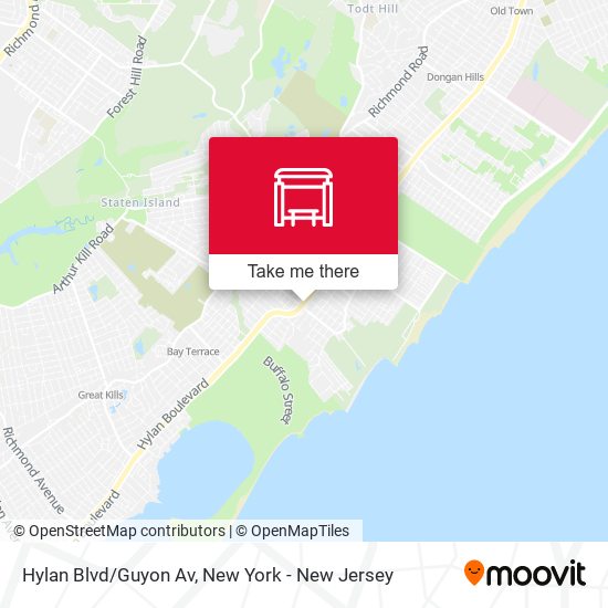Mapa de Hylan Blvd/Guyon Av