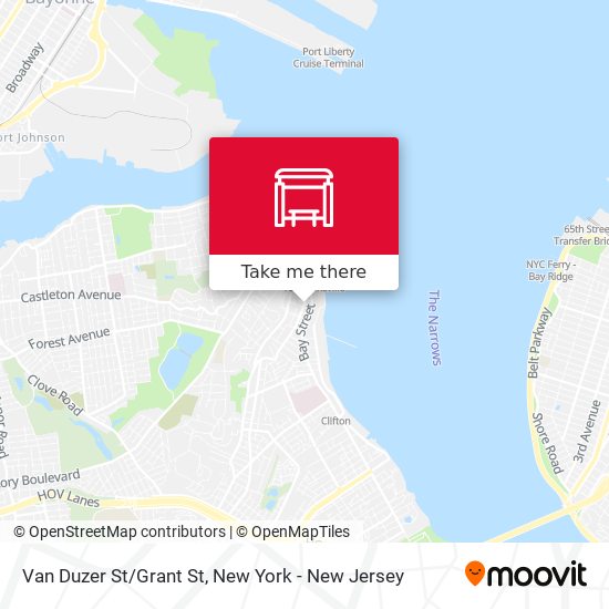 Mapa de Van Duzer St/Grant St