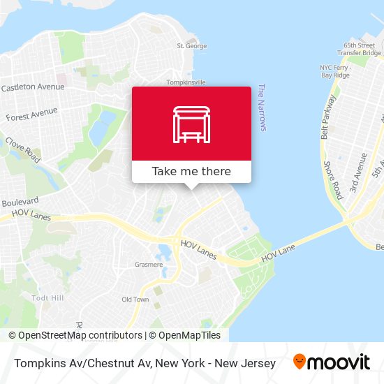 Mapa de Tompkins Av/Chestnut Av