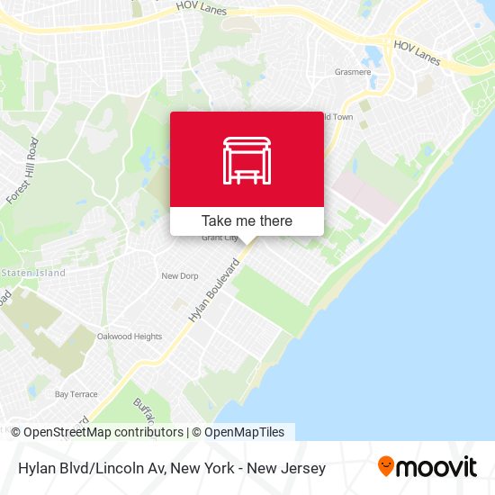 Hylan Blvd/Lincoln Av map