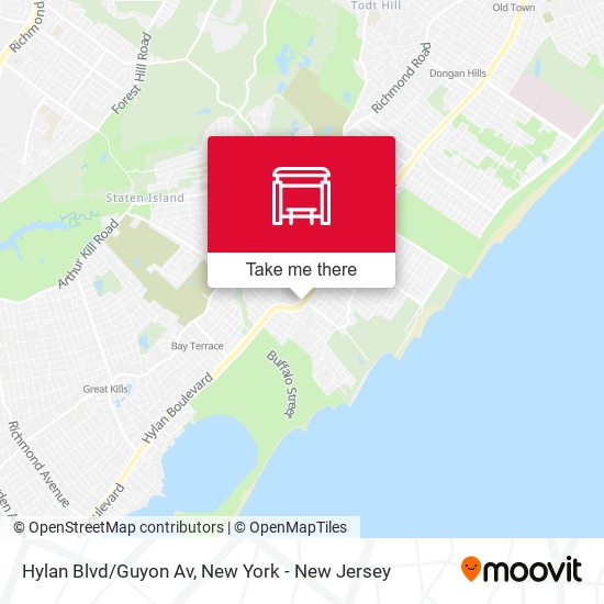 Mapa de Hylan Blvd/Guyon Av