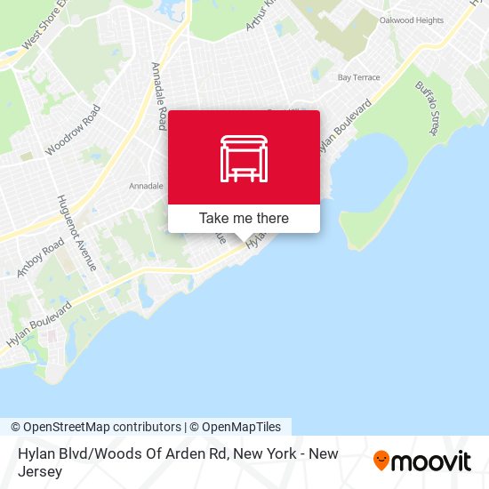 Hylan Blvd/Woods Of Arden Rd map