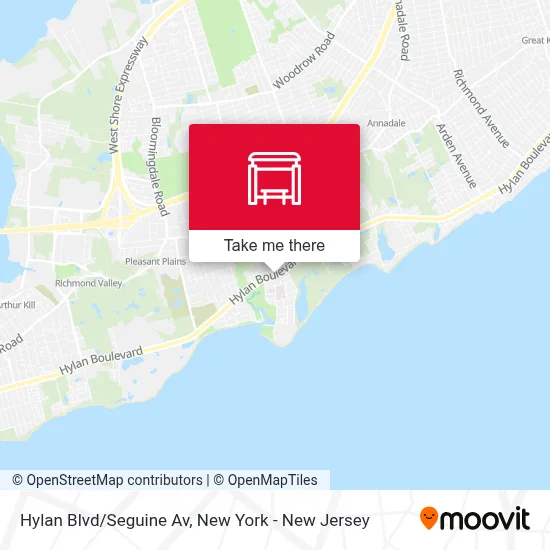 Hylan Blvd/Seguine Av map
