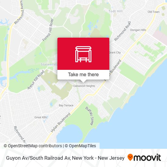 Mapa de Guyon Av/South Railroad Av