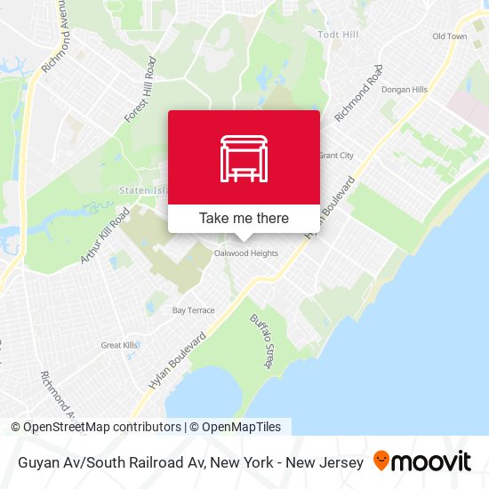 Mapa de Guyan Av/South Railroad Av