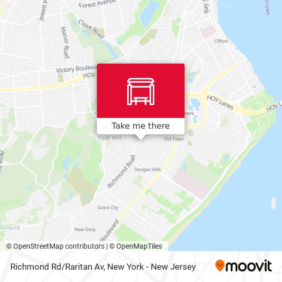 Mapa de Richmond Rd/Raritan Av