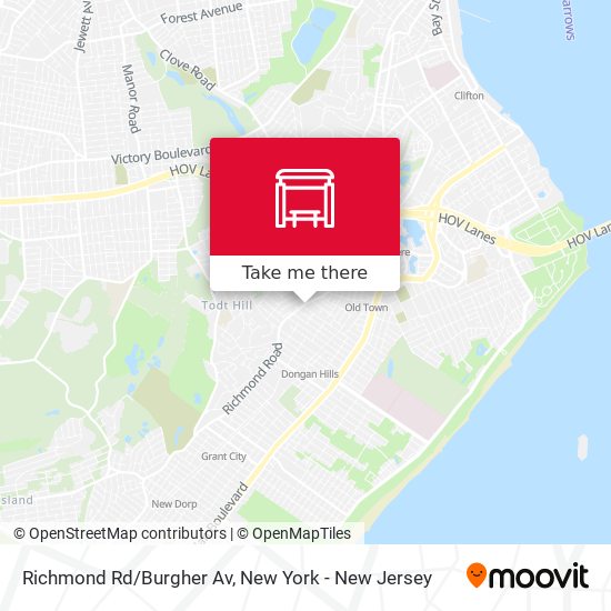 Mapa de Richmond Rd/Burgher Av