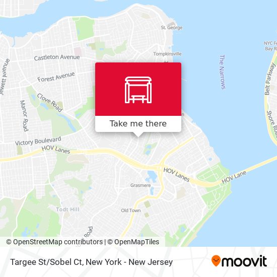 Targee St/Sobel Ct map