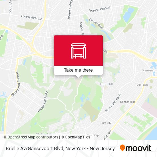 Brielle Av/Gansevoort Blvd map