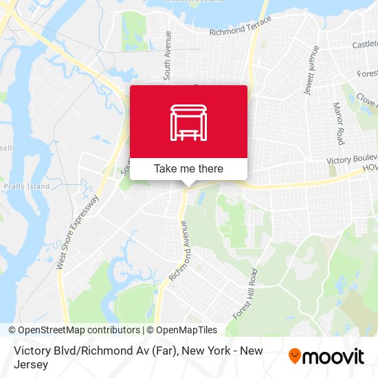 Victory Blvd/Richmond Av (Far) map