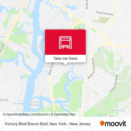 Mapa de Victory Blvd/Baron Blvd