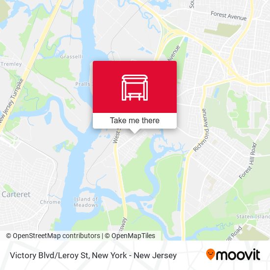 Mapa de Victory Blvd/Leroy St