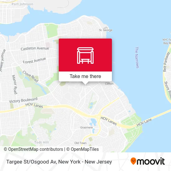 Targee St/Osgood Av map
