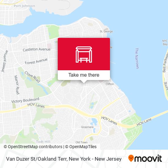 Mapa de Van Duzer St/Oakland Terr