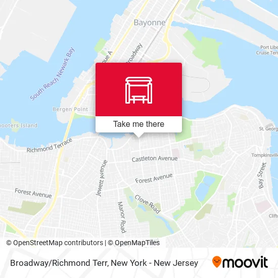 Broadway/Richmond Terr map