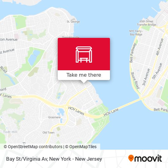 Mapa de Bay St/Virginia Av