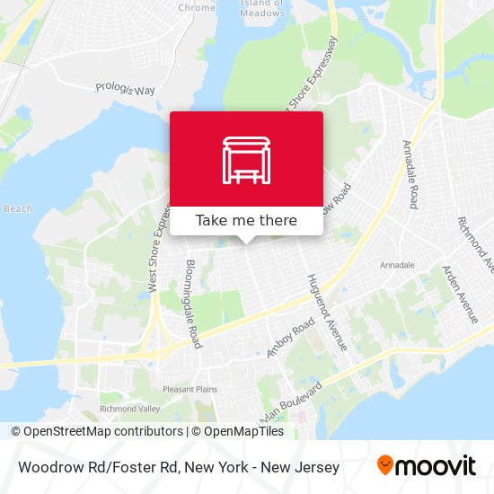 Mapa de Woodrow Rd/Foster Rd