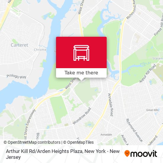 Arthur Kill Rd / Arden Heights Plaza map