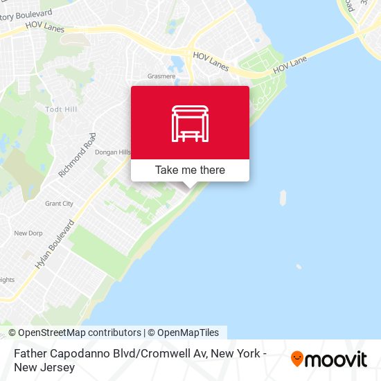 Father Capodanno Blvd / Cromwell Av map
