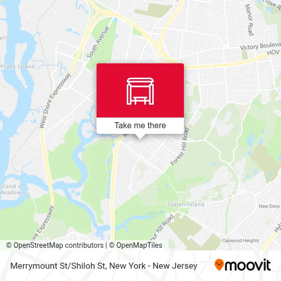 Merrymount St/Shiloh St map