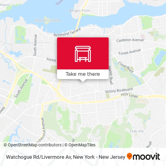 Mapa de Watchogue Rd/Livermore Av