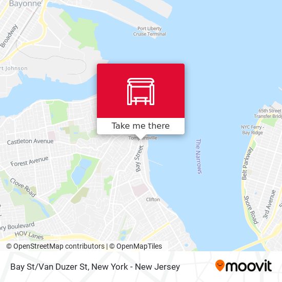 Mapa de Bay St/Van Duzer St